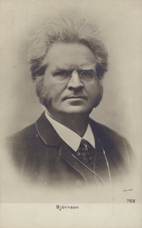 Bjornstjerne Bjornson (1832-1910), norwegischer Nobelpreisträger von Norwegian Photographer