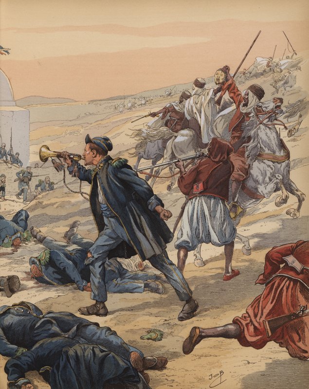 Der Trompeter von Sidi-Brahim, der Glaser von Onfray de Breville Job