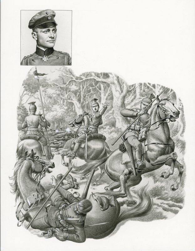 Der Rote Baron, an Land von Pat (1907 95) Nicolle