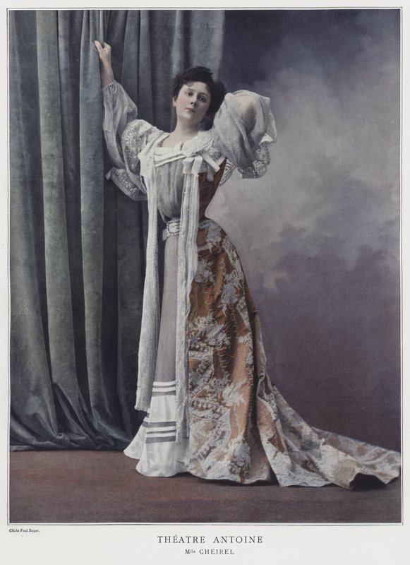 Jeanne Cheirel, französische Schauspielerin von Paul Boyer