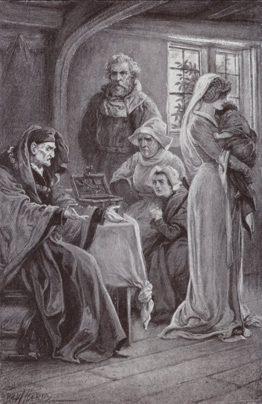 Illustration für The Cloister and The Hearth von Charles Reade von Paul Hardy