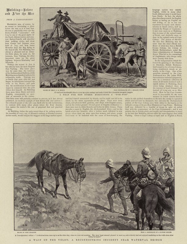 Mafeking, vor und nach dem Krieg von Percy F.S. Spence