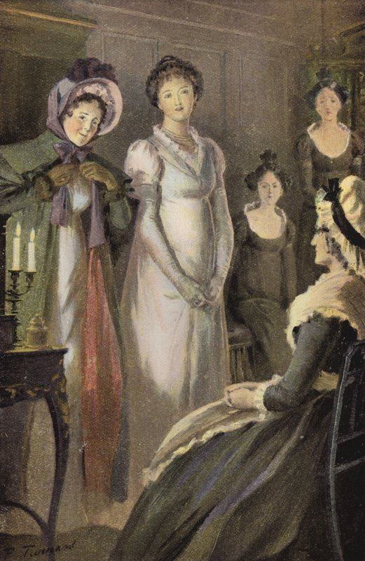 Illustration für Silas Marner von George Eliot von Percy Tarrant