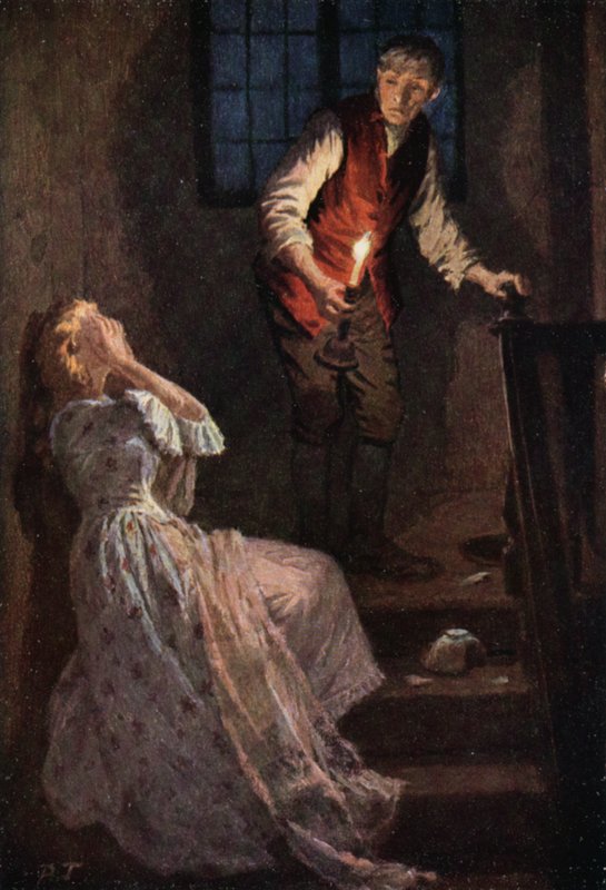Illustration für Wuthering Heights von Emily Bronte von Percy Tarrant