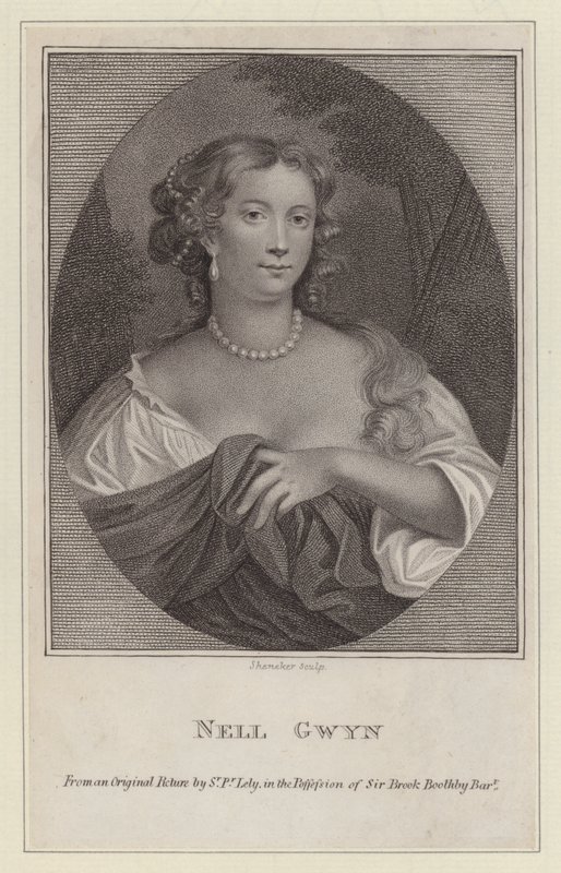 Nell Gwyn, Mätresse von König Karl II. von Peter (after) Lely
