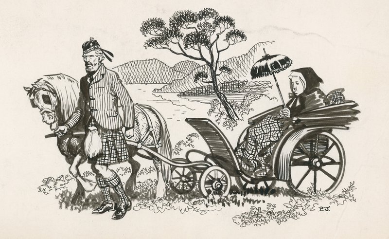 Königin Victoria und John Brown von Peter Jackson