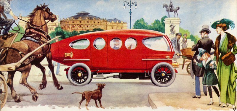 Der Ricotti Torpedo Wagen von 1913 war seiner Zeit voraus von Peter Jackson