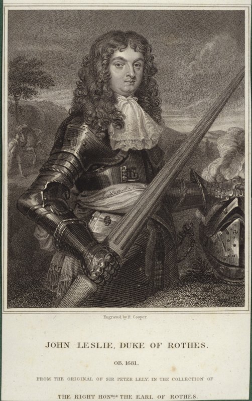 Porträt von John Leslie, Herzog von Rothes von Peter Lely
