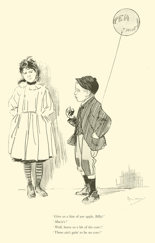 Karikatur von Phil May, aus den 1890er Jahren von Phil May