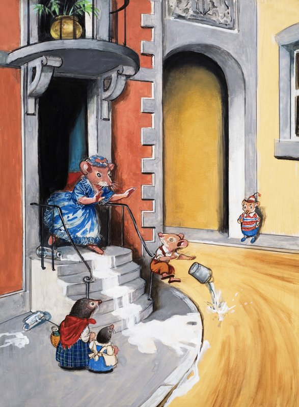 Die Stadtmaus und die Landmaus von Philip Mendoza