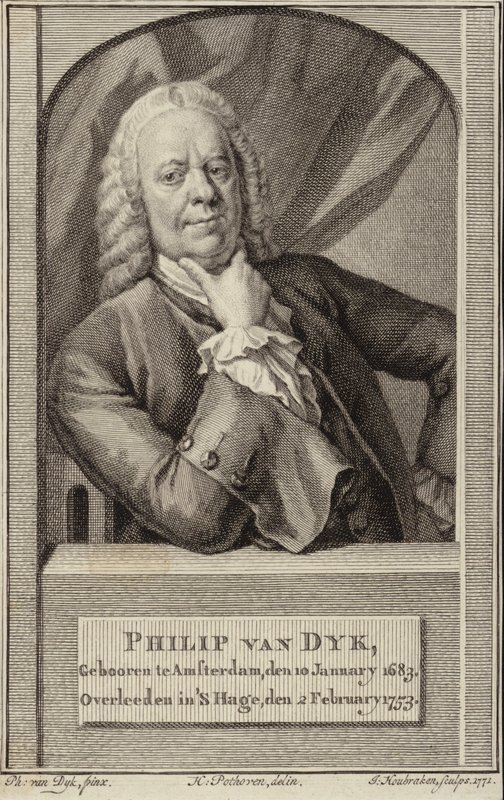 Porträt von Philip van Dyck von Philip van Dyck