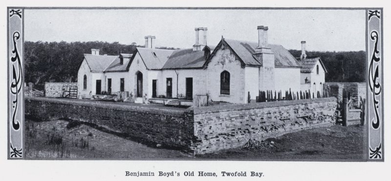 Benjamin Boyds altes Zuhause, Twofold Bay von Photographer Australian