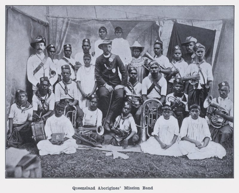 Missionsband der Aborigines von Queensland von Photographer Australian