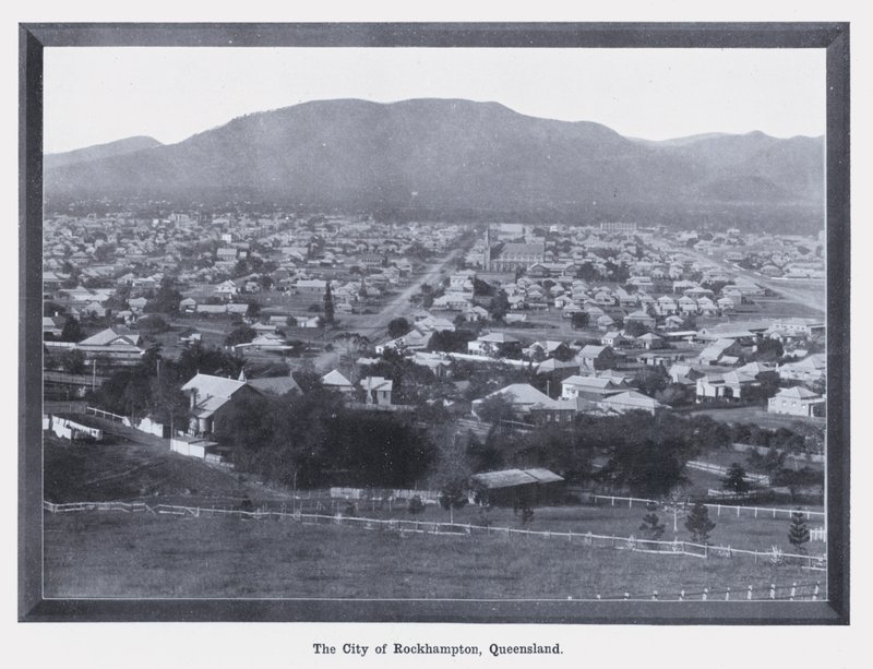 Die Stadt Rockhampton, Queensland von Photographer Australian