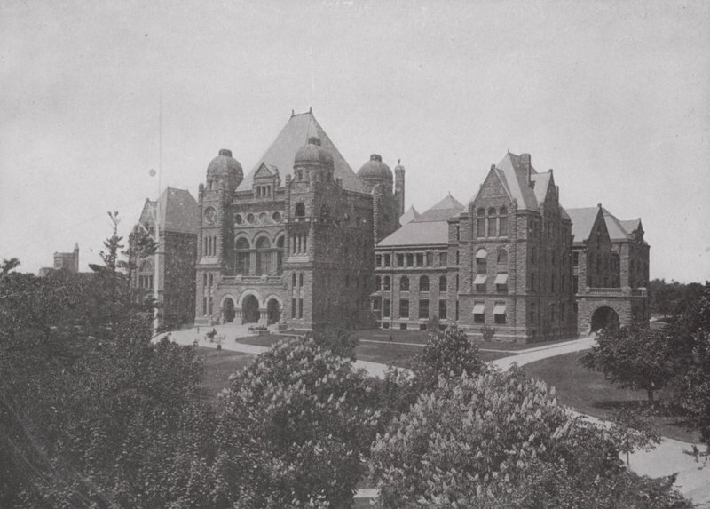 Parlamentsgebäude der Provinz Ontario, Toronto von Photographer Canadian