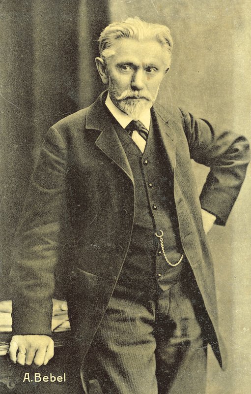 August Bebel, deutscher sozialistischer Politiker von Photographer German