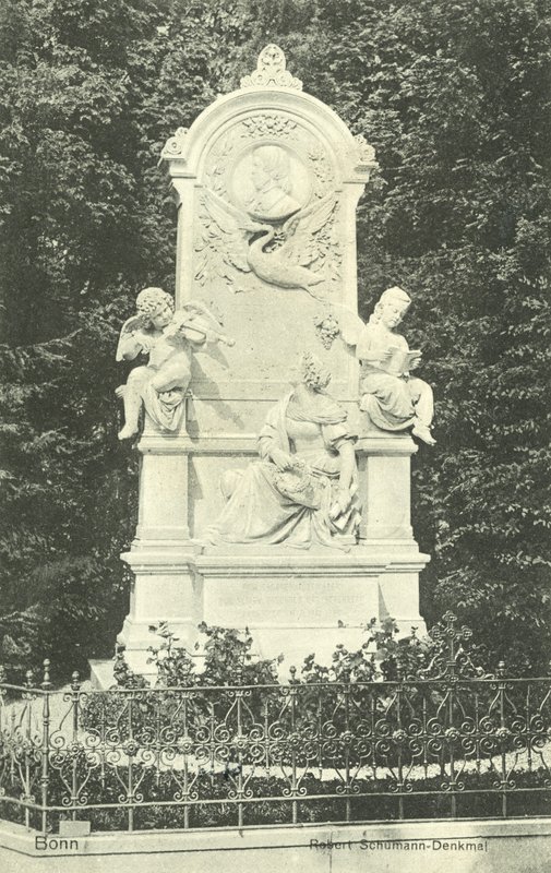 Robert-Schumann-Denkmal, Bonn, Deutschland von Photographer German
