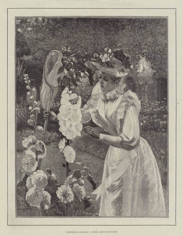 Schmetterlingsfangen von Pierre Andre Brouillet