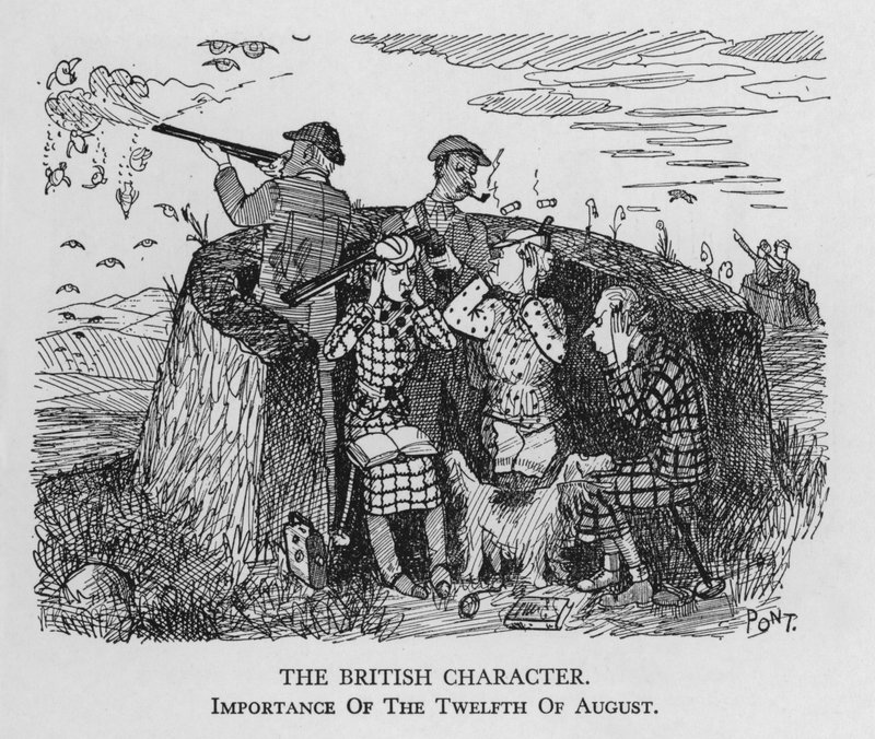 Der britische Charakter; Bedeutung des 12. August von Pont