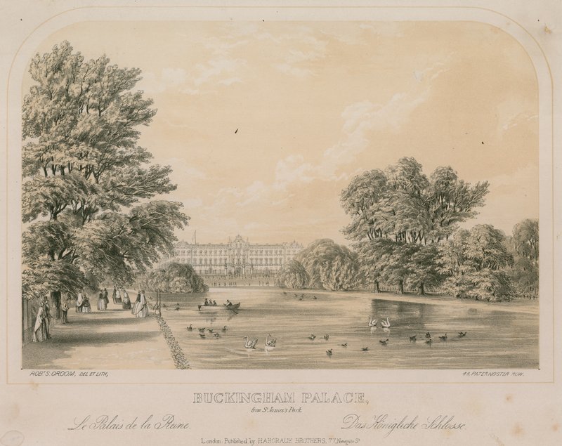 Buckingham Palace vom St. James