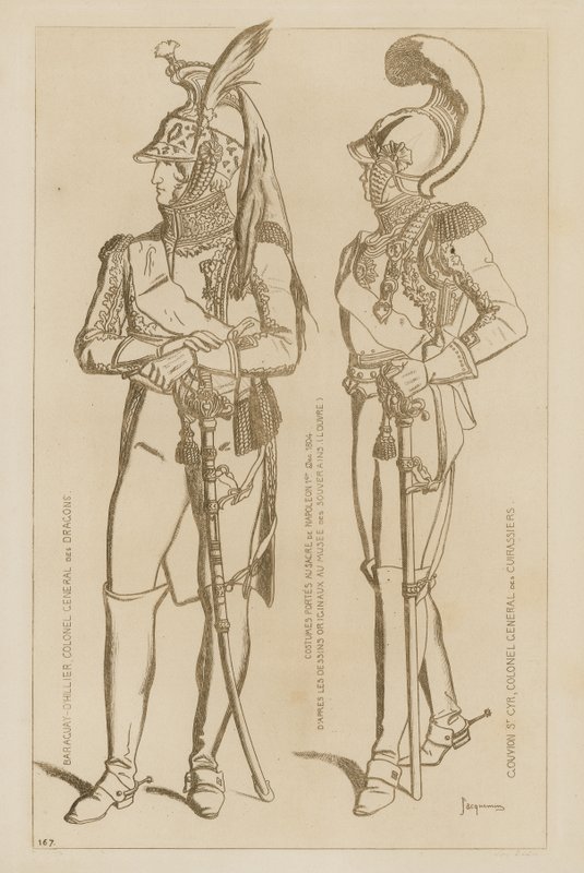 Kostüme an den Toren zur Krönung von Napoleon I. von Raphael Jacquemin