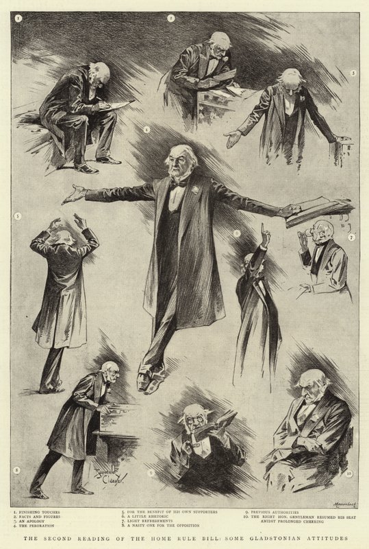 Die zweite Lesung des Home Rule Bill, einige Gladstonianische Haltungen von Reginald Thomas Cleaver