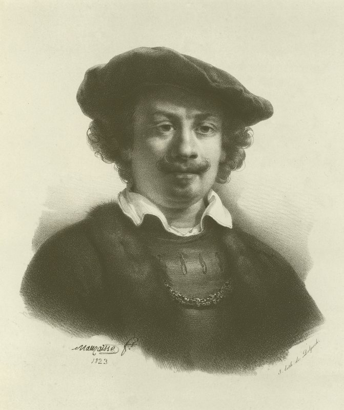 Rembrandt van Rijn, niederländischer Künstler von Rembrandt van Rijn