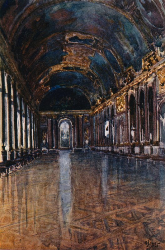 Große Galerie oder Galerie des Glaces, Versailles von Rene Binet