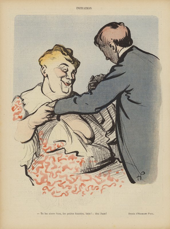 Illustration für Le Rire von Rene George Hermann Paul