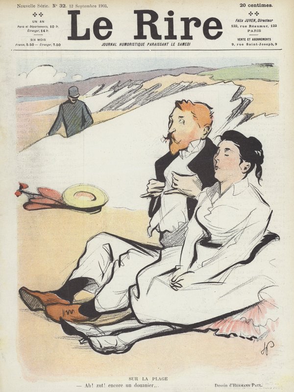 Illustration für Le Rire von Rene George Hermann Paul