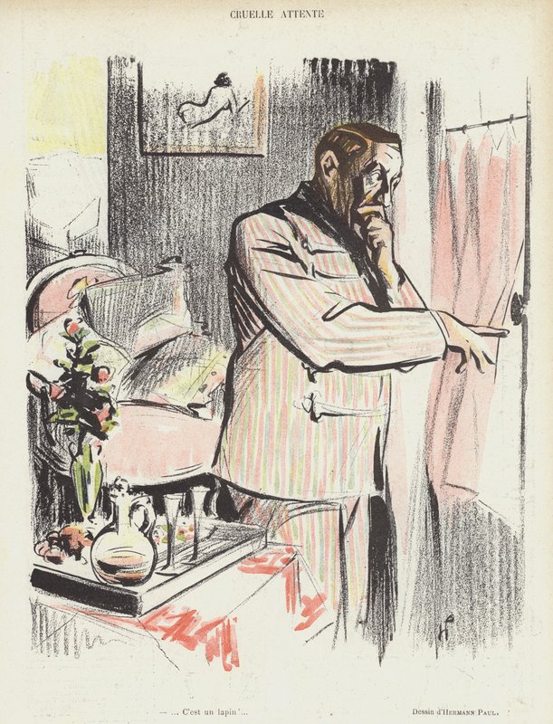 Illustration für Le Rire von Rene George Hermann Paul