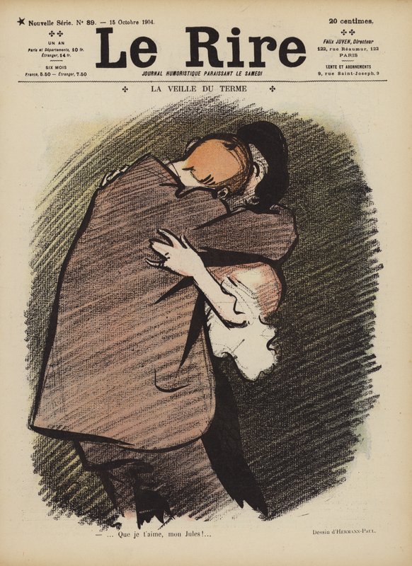 Illustration für Le Rire von Rene George Hermann Paul