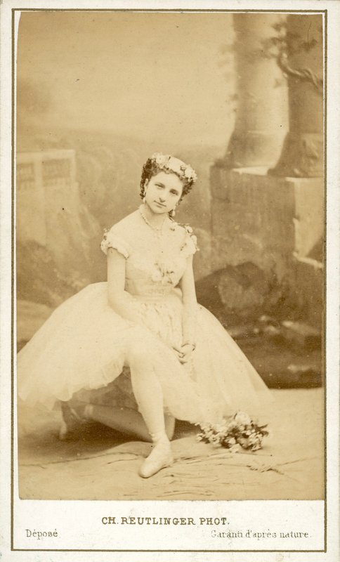 Angelina Fioretti, italienische Ballerina der Pariser Oper von Reutlinger Studio (after)