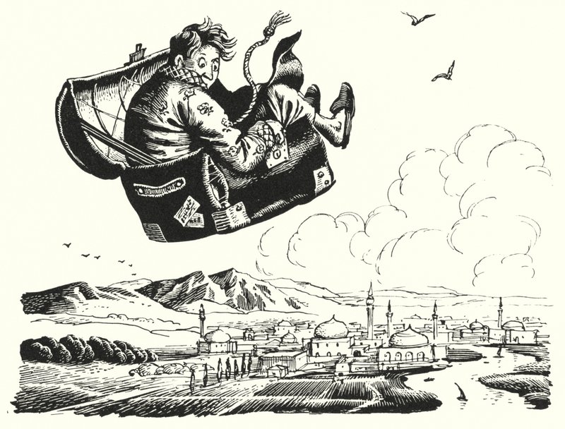 Hans Christian Andersen: Der fliegende Koffer von Rex (after) Whistler