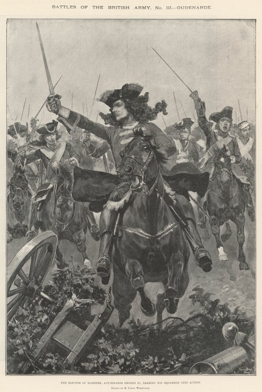 Schlachten der britischen Armee, Oudenarde von Richard Caton Woodville junior