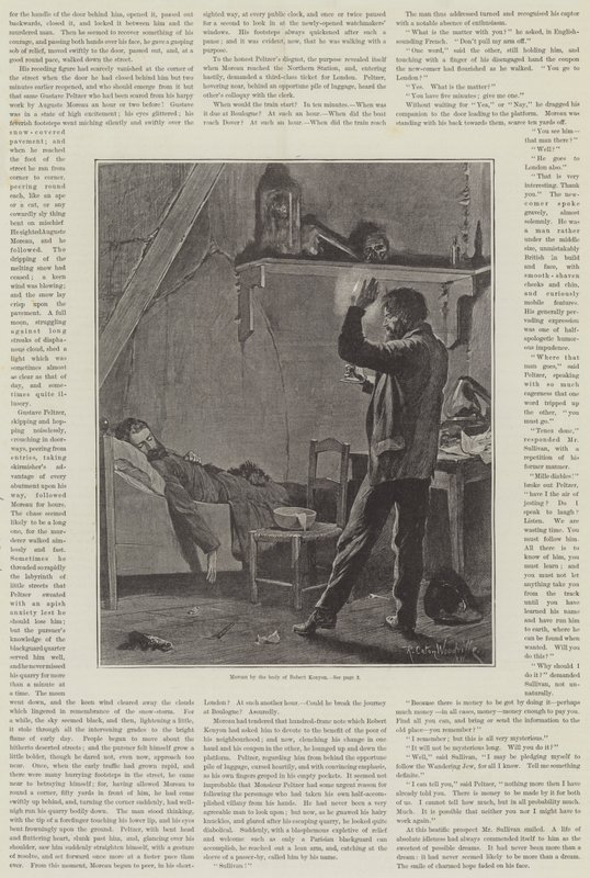 Zynisches Glück, Eine Geschichte eines Mannes mit Gewissen, von David Christie Murray von Richard Caton Woodville junior
