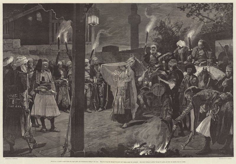 Gulbeyaz, von Athol Mayhew von Richard Caton Woodville junior