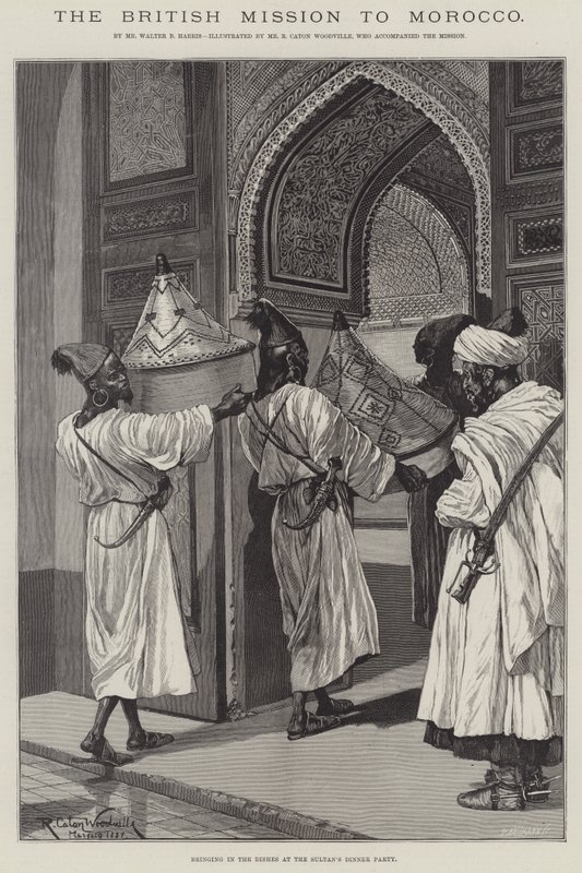 Die britische Mission in Marokko von Richard Caton Woodville junior