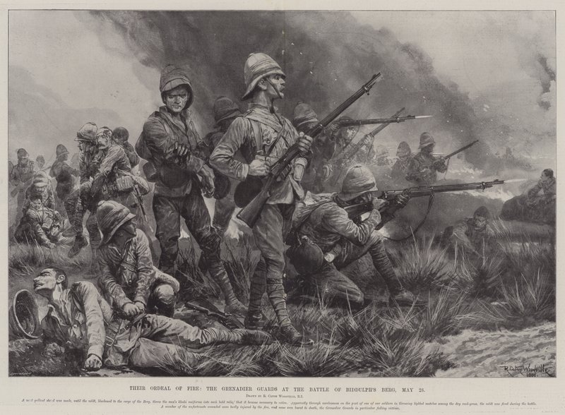 Ihre Feuerprobe, die Grenadier Guards in der Schlacht von Biddulph
