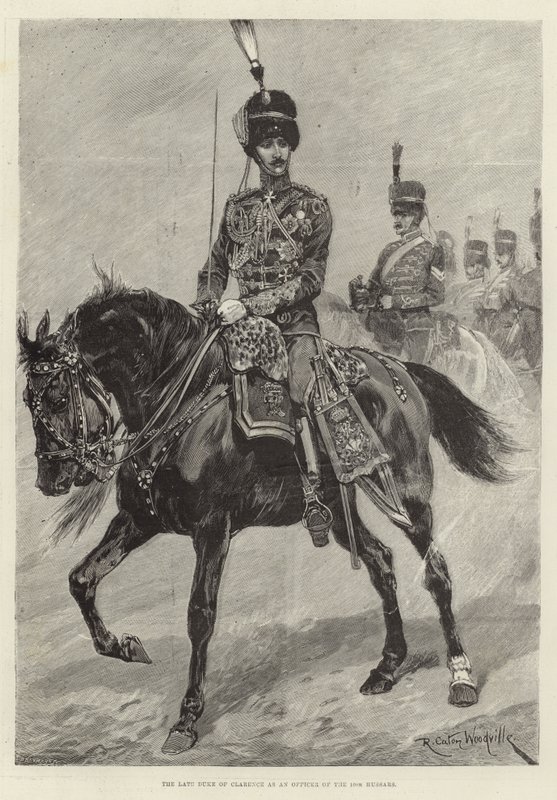 Der Verstorbene Herzog von Clarence (Gravur) von Richard Caton II (after) Woodville