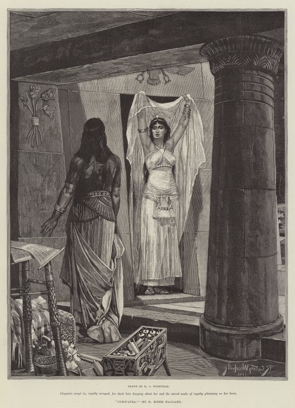 Cleopatra, von H. Rider Haggard von Richard Caton Woodville junior