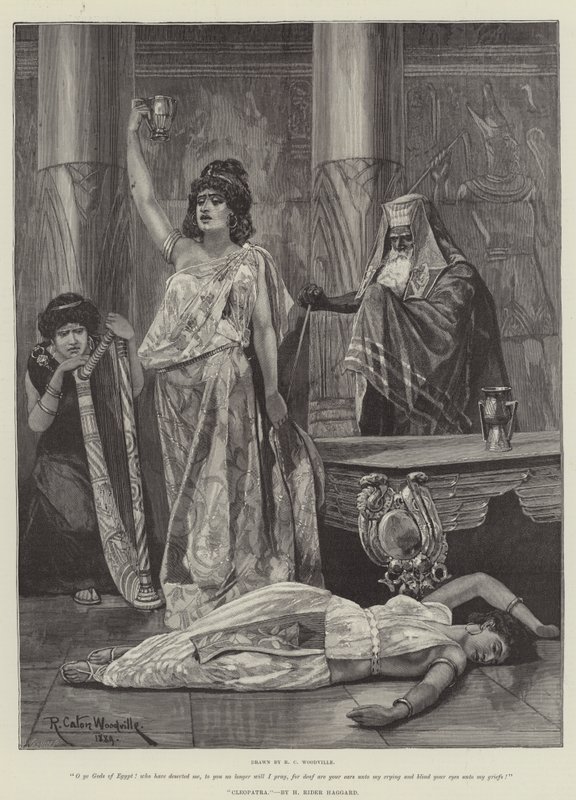 Cleopatra, von H. Rider Haggard von Richard Caton Woodville junior