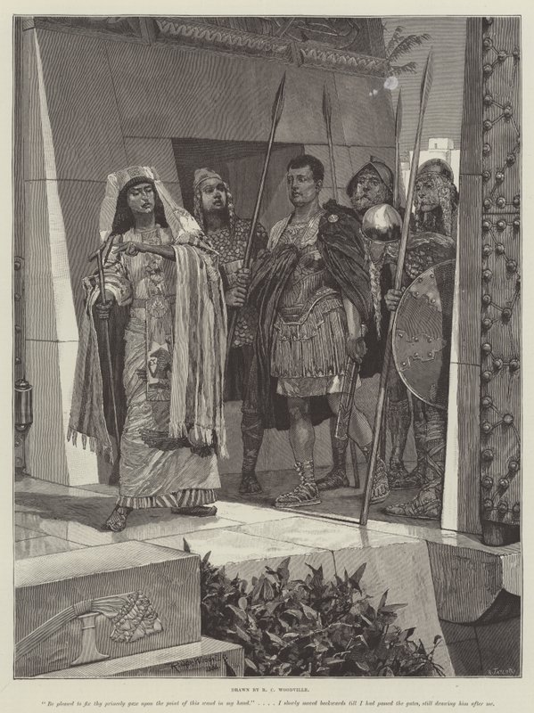 Cleopatra, von H. Rider Haggard von Richard Caton Woodville junior