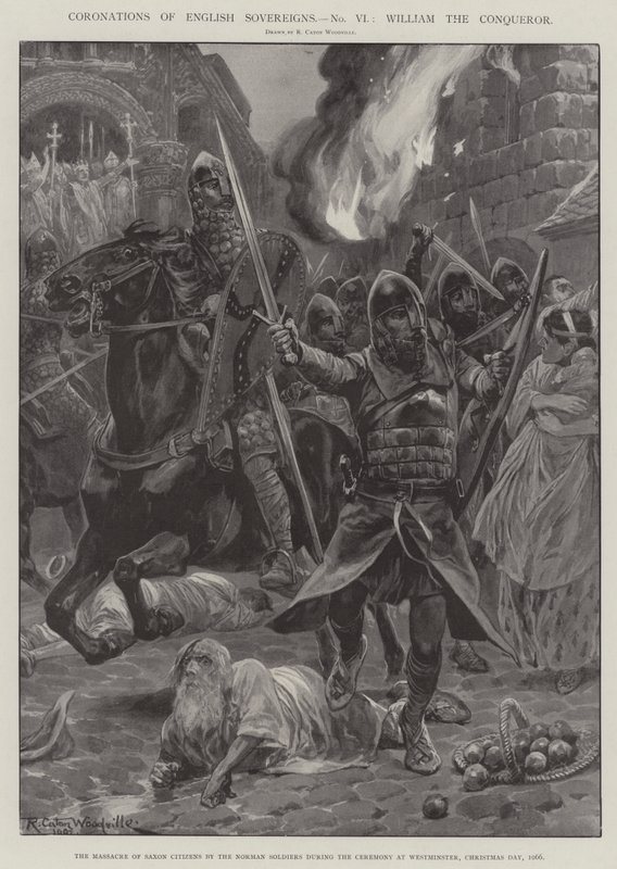 Krönungen englischer Souveräne, Wilhelm der Eroberer von Richard Caton Woodville junior