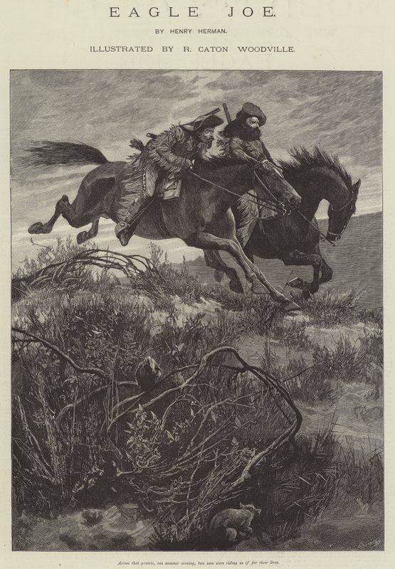 Eagle Joe, von Henry Herman von Richard Caton Woodville junior