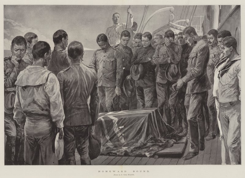 Heimwärts von Richard Caton Woodville junior