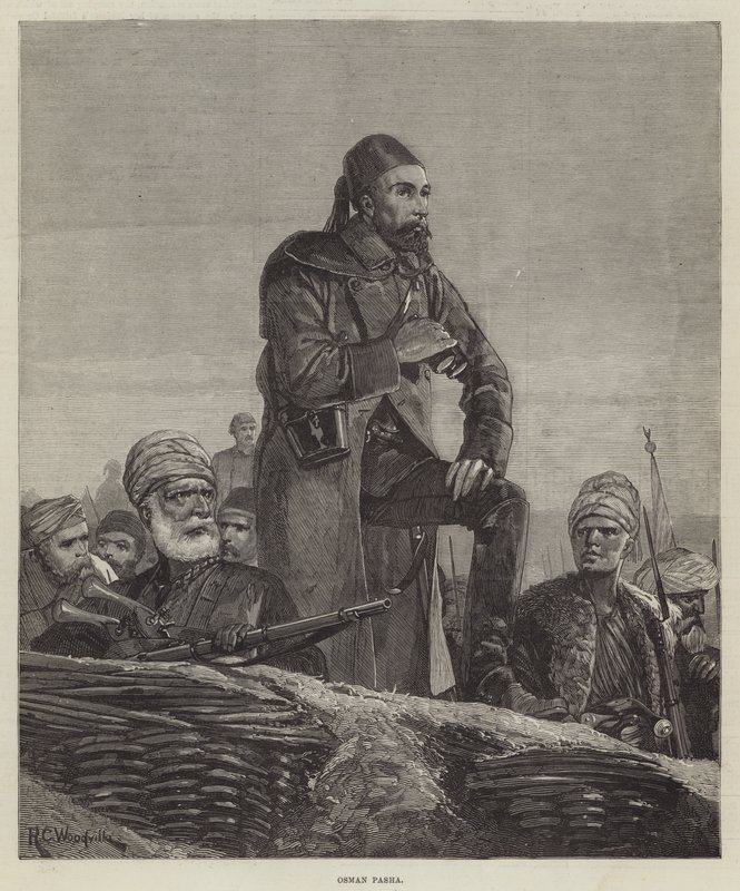 Osman Pascha von Richard Caton Woodville junior