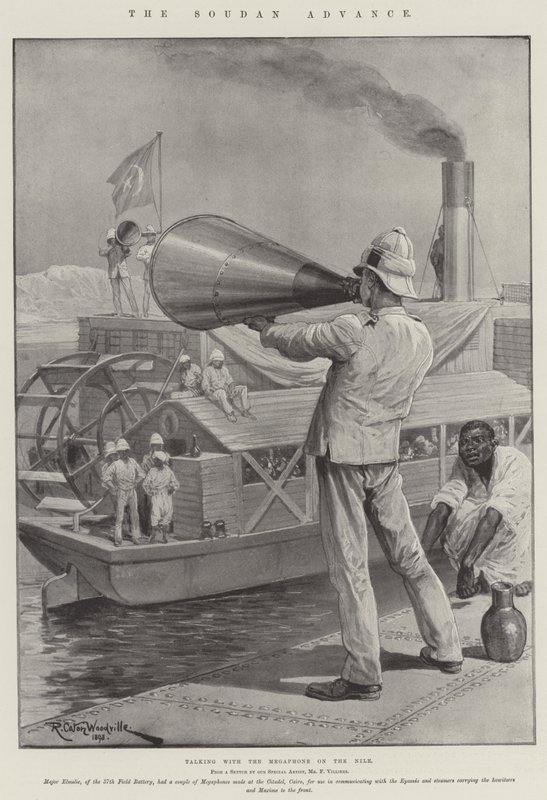 Der Vormarsch im Sudan von Richard Caton Woodville junior