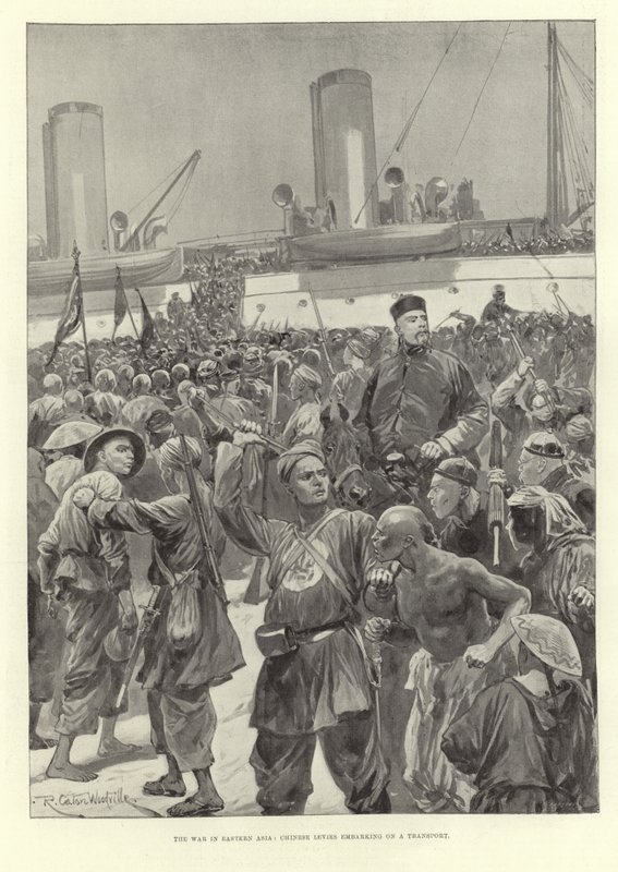 Der Krieg in Ostasien von Richard Caton Woodville junior