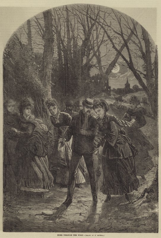 Heim durch den Wald von Richard Huttula